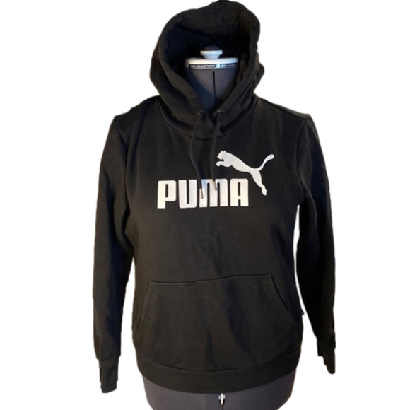 PUMA - Men's Essential Big Logo Hoodie  (Size Medium) - Picture 1 of 8